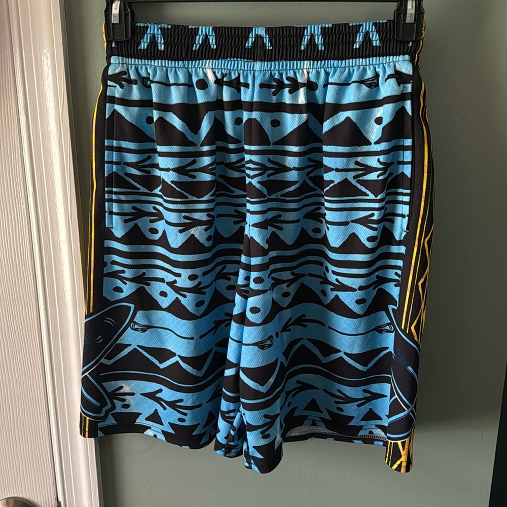 Lacrosse “Crazy Shorts”. Size listed in photos. Great condition!